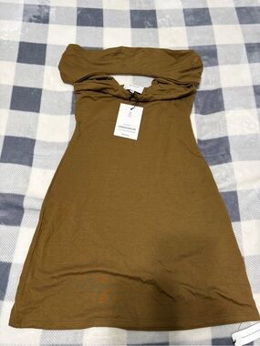 linen dress light blue ROVE Linen Babydoll Dress